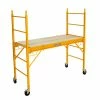Werner Scaffolding 5.56-ft x 2.5-ft Steel Adjustable Rolling Scaffold 1000-lb Capacity