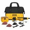 DEWALT Oscillating Tool Kits XR 29-Piece Brushless 3-Amp Variable Speed Oscillating Multi-Tool Kit with Soft Case