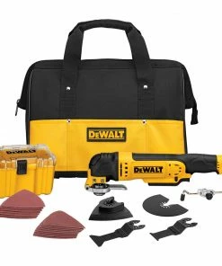 DEWALT Oscillating Tool Kits XR 29-Piece Brushless 3-Amp Variable Speed Oscillating Multi-Tool Kit with Soft Case