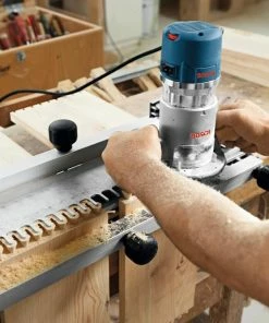 Bosch Routers 1/4-in and 1/2-in 12-Amp 2.25-HP Variable Speed Combo Fixed/Plunge Corded Router Hard Case (Tool Only) -Craftsman Sales Shop 02980242