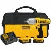 DEWALT Impact Wrenches XR 20-volt Max Variable Speed Brushless 1/2-in Drive Cordless Impact Wrench (2-Batteries Included)