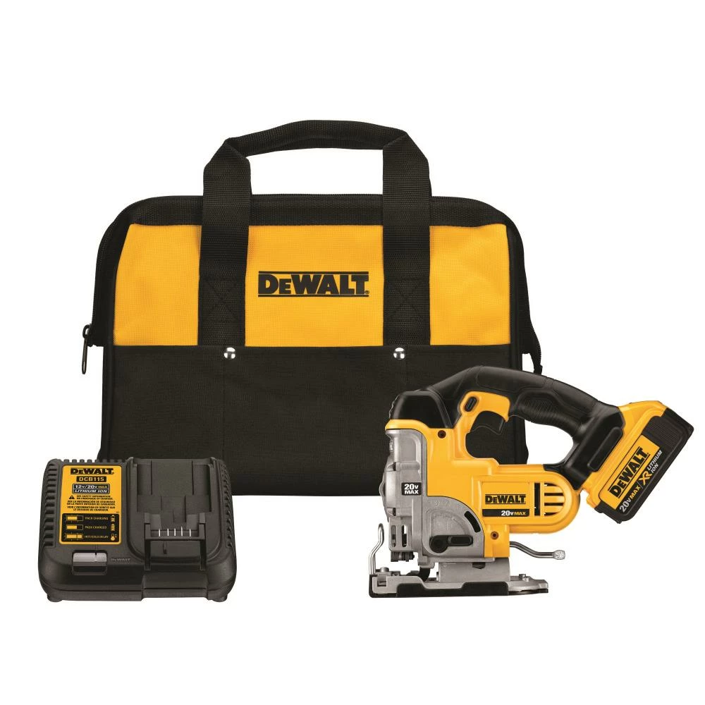 DEWALT Jigsaws 20-Volt Max Variable Speed Keyless Cordless Jigsaw(Battery Included) 1 DEWALT Jigsaws 20-Volt Max Variable Speed Keyless Cordless Jigsaw(Battery Included)