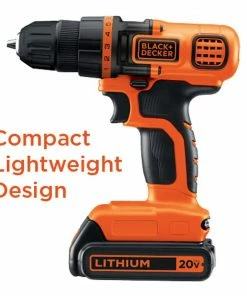 BLACK+DECKER Drills 20-volt Max 3/8-in Cordless Drill (1-Battery Included and Charger Included) -Craftsman Sales Shop 03835062