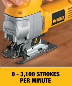 DEWALT Jigsaws 5.5-Amp Variable Speed Keyless Corded Jigsaw -Craftsman Sales Shop 03892312