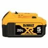 DEWALT Power Tool Batteries & Chargers XR 20-Volt Max 5 Amp-Hour Lithium Power Tool Battery