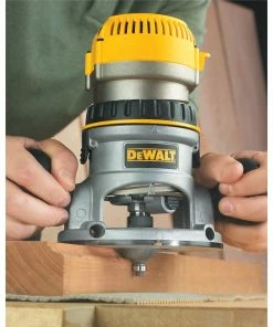 DEWALT Routers 1/4-in and 1/2-in 2.25-HP Variable Speed Combo Fixed/Plunge Corded Router Bag -Craftsman Sales Shop 04222433