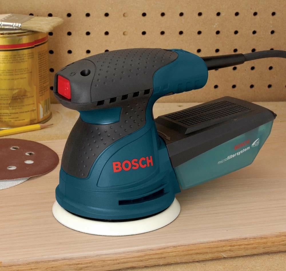 Bosch Power Sanders 120-Volt 2.5-Amp Corded Variable Speed Random Orbital Sander with Dust Management 5 Bosch Power Sanders 120-Volt 2.5-Amp Corded Variable Speed Random Orbital Sander with Dust Management - Image 5