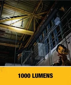 DEWALT Power Tool Flashlights 20-Volt Max 1000-Lumen LED Rechargeable Power Tool Flashlight -Craftsman Sales Shop 04437886
