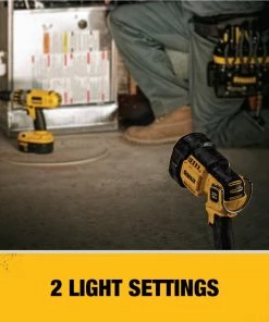 DEWALT Power Tool Flashlights 20-Volt Max 1000-Lumen LED Rechargeable Power Tool Flashlight -Craftsman Sales Shop 04437887