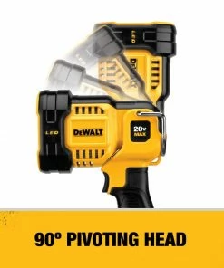 DEWALT Power Tool Flashlights 20-Volt Max 1000-Lumen LED Rechargeable Power Tool Flashlight -Craftsman Sales Shop 04437888