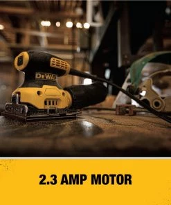 DEWALT Power Sanders 120-Volt 2.3-Amp Corded Sheet Sander with Dust Management -Craftsman Sales Shop 04897612