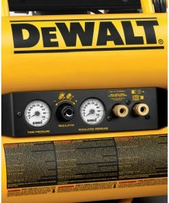DEWALT Air Compressors 4-Gallon Single Stage Portable Electric Twin Stack Air Compressor 17 DEWALT Air Compressors 4-Gallon Single Stage Portable Electric Twin Stack Air Compressor -Craftsman Sales Shop 04988973