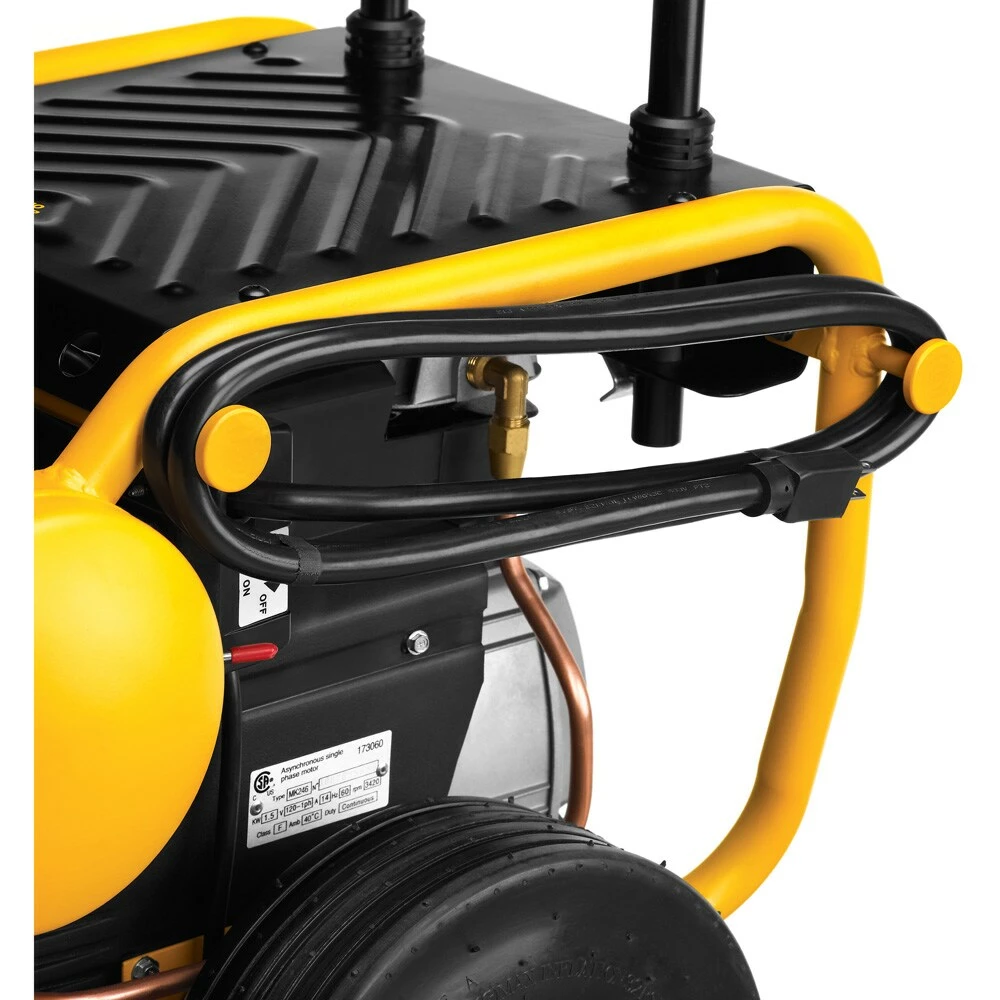 DEWALT Air Compressors 4-Gallon Single Stage Portable Electric Twin Stack Air Compressor 9 DEWALT Air Compressors 4-Gallon Single Stage Portable Electric Twin Stack Air Compressor - Image 9