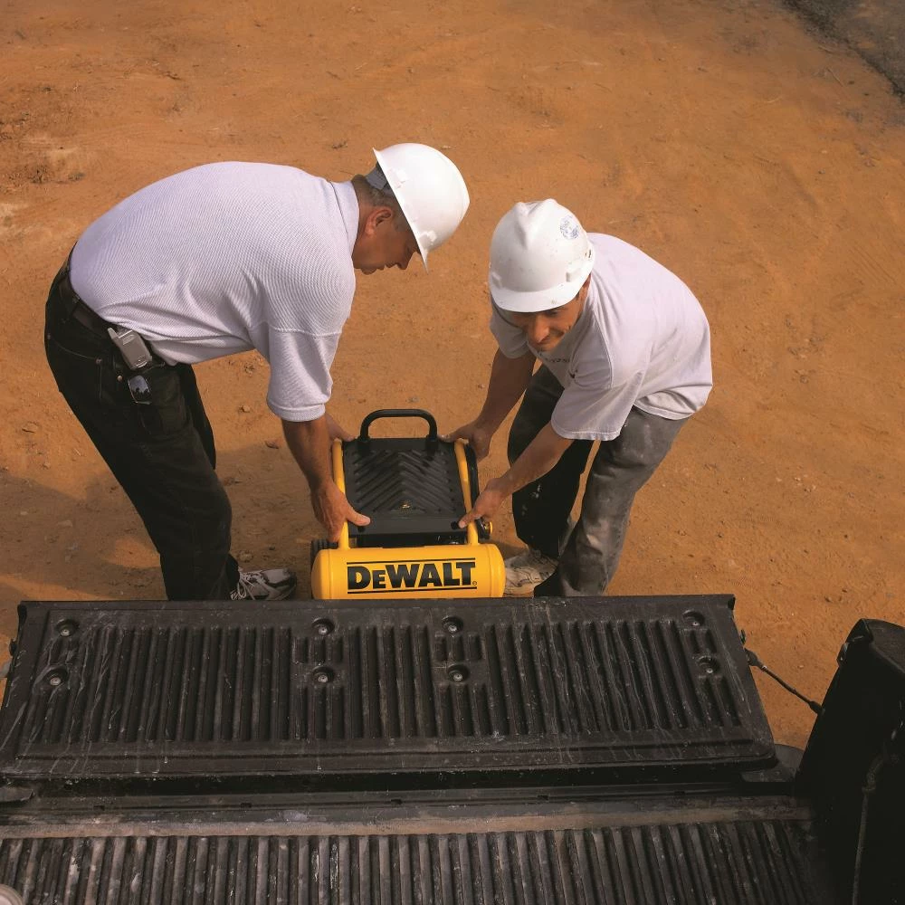 DEWALT Air Compressors 4-Gallon Single Stage Portable Electric Twin Stack Air Compressor 3 DEWALT Air Compressors 4-Gallon Single Stage Portable Electric Twin Stack Air Compressor - Image 3
