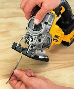 DEWALT Jigsaws 20-Volt Max Variable Speed Keyless Cordless Jigsaw(Battery Included) 17 DEWALT Jigsaws 20-Volt Max Variable Speed Keyless Cordless Jigsaw(Battery Included) -Craftsman Sales Shop 05088610
