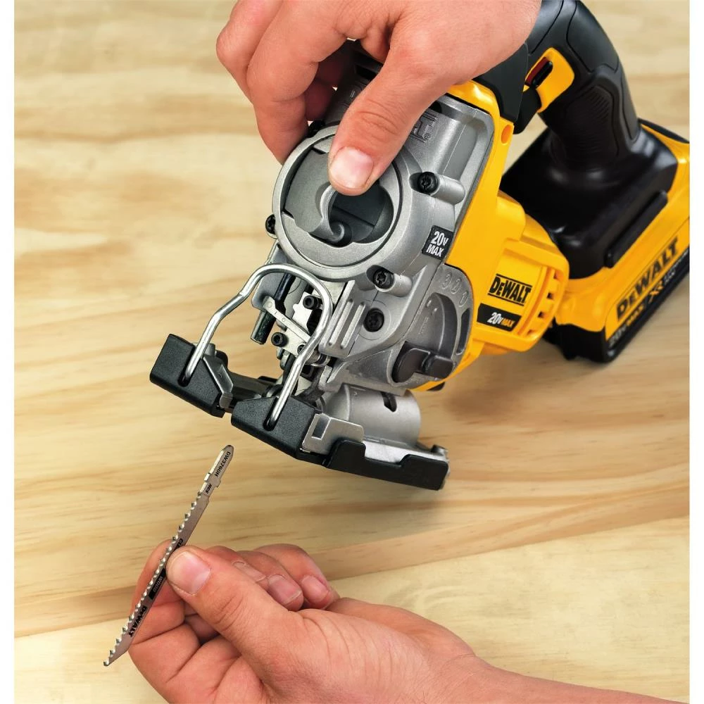 DEWALT Jigsaws 20-Volt Max Variable Speed Keyless Cordless Jigsaw(Battery Included) 8 DEWALT Jigsaws 20-Volt Max Variable Speed Keyless Cordless Jigsaw(Battery Included) - Image 8