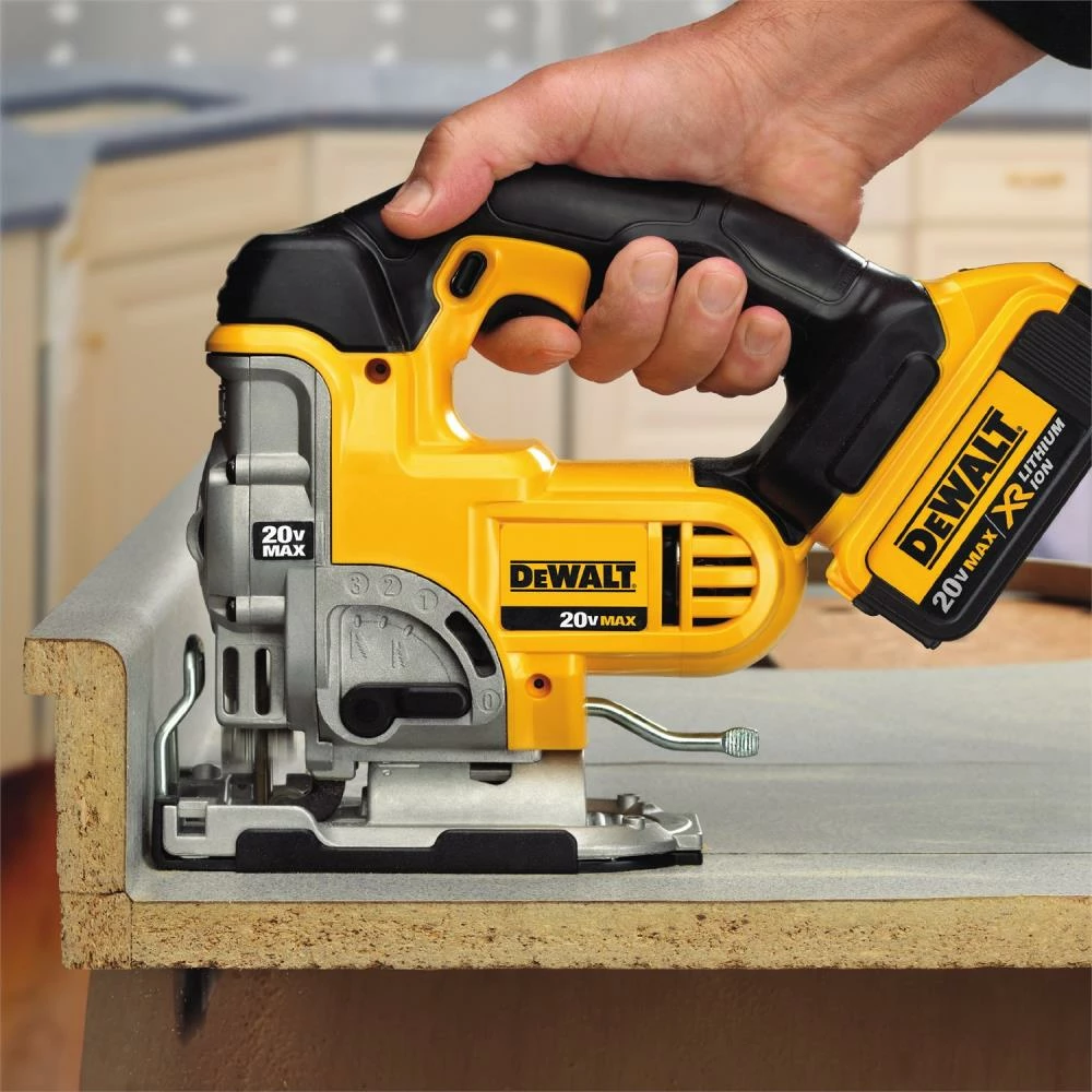 DEWALT Jigsaws 20-Volt Max Variable Speed Keyless Cordless Jigsaw(Battery Included) 4 DEWALT Jigsaws 20-Volt Max Variable Speed Keyless Cordless Jigsaw(Battery Included) - Image 4