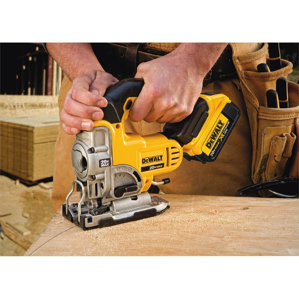 DEWALT Jigsaws 20-Volt Max Variable Speed Keyless Cordless Jigsaw(Battery Included) 5 DEWALT Jigsaws 20-Volt Max Variable Speed Keyless Cordless Jigsaw(Battery Included) - Image 5