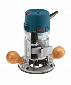 Bosch Routers 1/4-in and 1/2-in 2.25-HP Variable Speed Fixed Corded Router (Tool Only) -Craftsman Sales Shop 05186645 scaled