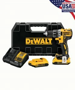 DEWALT Drills XR 20-volt 1/2-in Brushless Cordless Drill (2-Batteries Included and Charger Included)