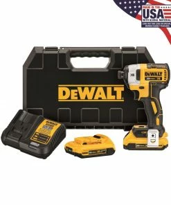 DEWALT Impact Drivers XR 20-volt Max Variable Speed Brushless Cordless Impact Driver (2-Batteries Included)