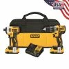DEWALT Power Tool Combo Kits XR 2-Tool 20-Volt Max Brushless Power Tool Combo Kit with Soft Case (2-Batteries and charger Included)