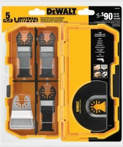 DEWALT Oscillating Tool Accessory Kits 5-Piece Oscillating Blade Set
