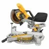 DEWALT Miter Saws 7-1/4-in 20-Volt Max Single Bevel Sliding Compound Cordless Miter Saw