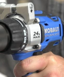 Kobalt Drills 24-volt Max 1/2-in Brushless Cordless Drill (1-Battery Included and Charger Included) -Craftsman Sales Shop 05325398