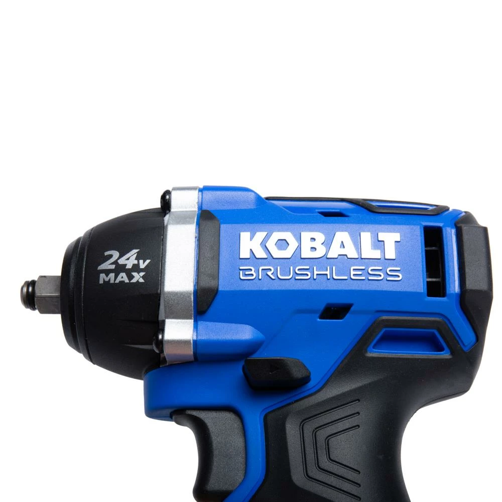 Kobalt Impact Wrenches Brushless 24-volt Max Variable Speed Brushless 3/8-in Drive Cordless Impact Wrench (Tool Only) 4 Kobalt Impact Wrenches Brushless 24-volt Max Variable Speed Brushless 3/8-in Drive Cordless Impact Wrench (Tool Only) - Image 4