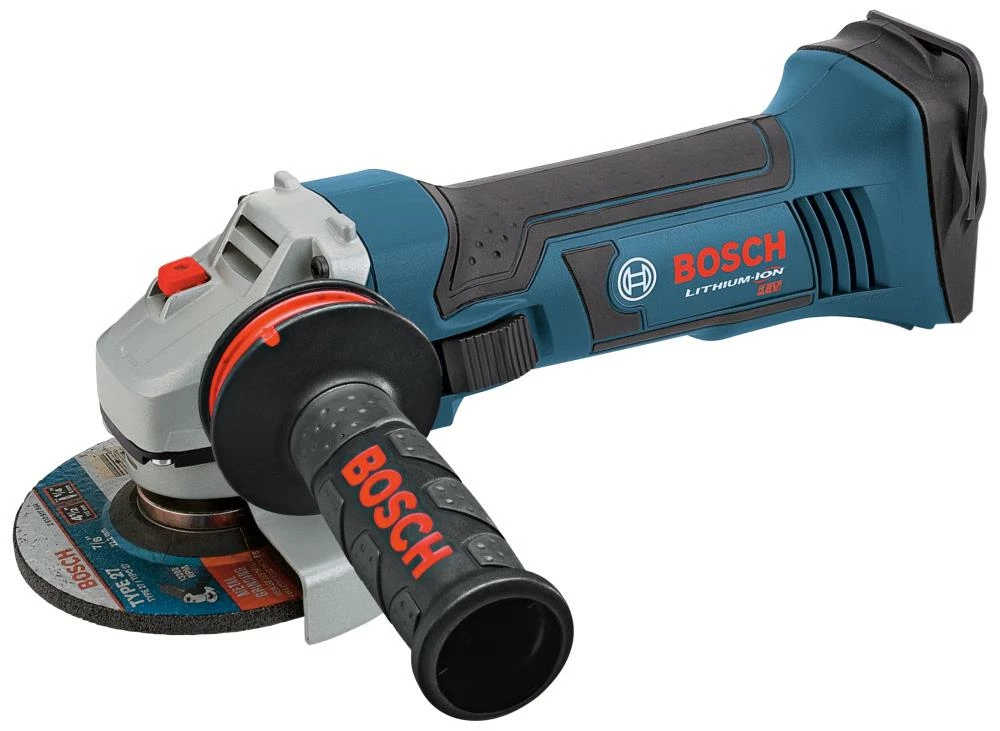 Bosch Angle Grinders 4.5-in 18-Volt Sliding Switch Cordless Angle Grinder 1 Bosch Angle Grinders 4.5-in 18-Volt Sliding Switch Cordless Angle Grinder