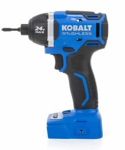 Kobalt Power Tool Combo Kits 2-Tool 24-Volt Max Brushless Power Tool Combo Kit with Soft Case (1-Battery Included and Charger Included) -Craftsman Sales Shop 05395433