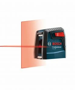 Bosch Laser Levels 30-ft Red Beam Self-Leveling Cross-line Cross Laser Level with Plumb Points and Level with Case