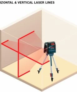 Bosch Laser Levels 30-ft Red Beam Self-Leveling Cross-line Cross Laser Level with Plumb Points and Level with Case 12 Bosch Laser Levels 30-ft Red Beam Self-Leveling Cross-line Cross Laser Level with Plumb Points and Level with Case -Craftsman Sales Shop 05466194