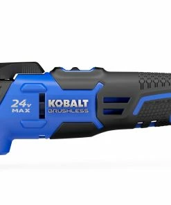Kobalt Oscillating Tool Kits 18-Piece Brushless 24-volt Max Variable Speed Oscillating Multi-Tool Kit with Soft Case