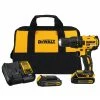 DEWALT Drills 20-volt Max 1/2-in Brushless Cordless Drill (2-Batteries Included and Charger Included)