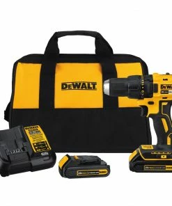 DEWALT Drills 20-volt Max 1/2-in Brushless Cordless Drill (2-Batteries Included and Charger Included)