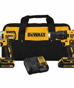 DEWALT Power Tool Combo Kits 2-Tool 20-Volt Max Brushless Power Tool Combo Kit with Soft Case (2-Batteries and charger Included)