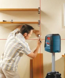 Bosch Laser Levels 30-ft Red Beam Self-Leveling Cross-line Cross Laser Level with Plumb Points and Level with Case 13 Bosch Laser Levels 30-ft Red Beam Self-Leveling Cross-line Cross Laser Level with Plumb Points and Level with Case -Craftsman Sales Shop 07800535