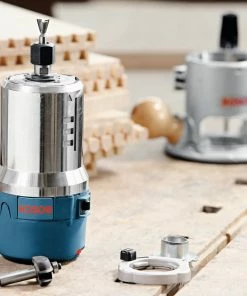 Bosch Routers 1/4-in and 1/2-in 2.25-HP Variable Speed Fixed Corded Router (Tool Only) -Craftsman Sales Shop 07975803 scaled