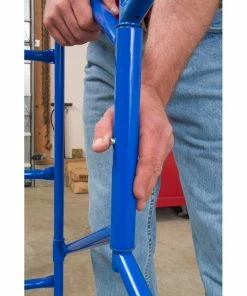 Werner Scaffolding 3.843-ft x 1.9-ft Steel Adjustable Portable Scaffold with 500 lbs. Capacity -Craftsman Sales Shop 08177089