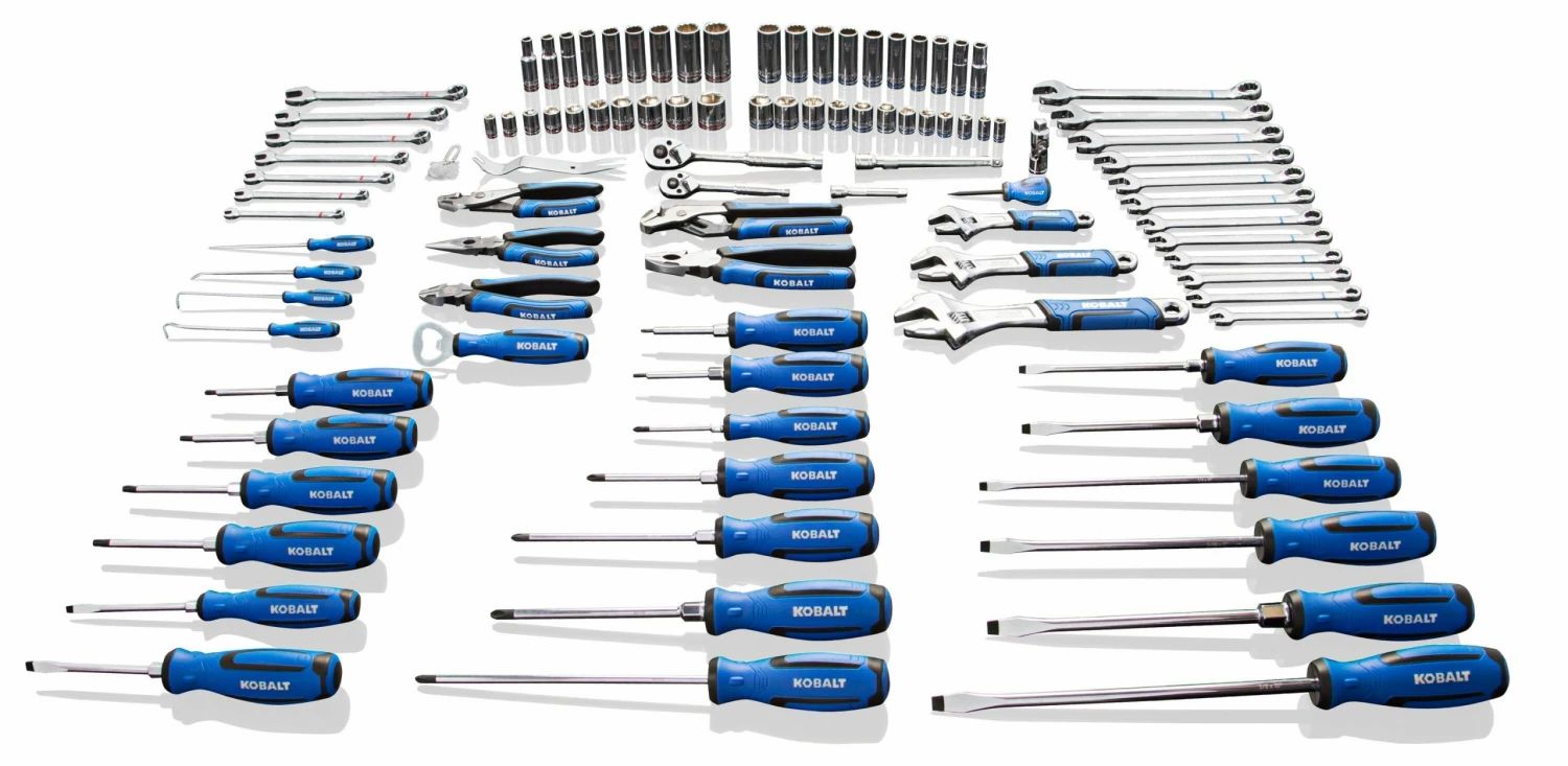 Kobalt Household Tool Sets 100-Piece Household Tool Set with Hard Case 5 Kobalt Household Tool Sets 100-Piece Household Tool Set with Hard Case - Image 5
