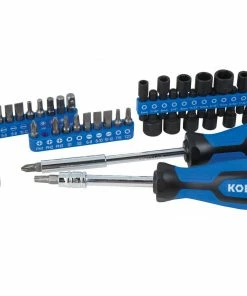 Kobalt Mechanics Tool Sets 300-Piece Standard (SAE) and Metric Combination Polished Chrome Mechanics Tool Set (1/4-in; 3/8-in) -Craftsman Sales Shop 08486662 scaled