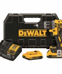 DEWALT Hammer Drills XR 1/2-in 20-volt Max Variable Speed Brushless Cordless Hammer Drill (2-Batteries Included)