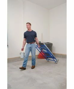 Werner Scaffolding 3.843-ft x 1.9-ft Steel Adjustable Portable Scaffold with 500 lbs. Capacity -Craftsman Sales Shop 08565396