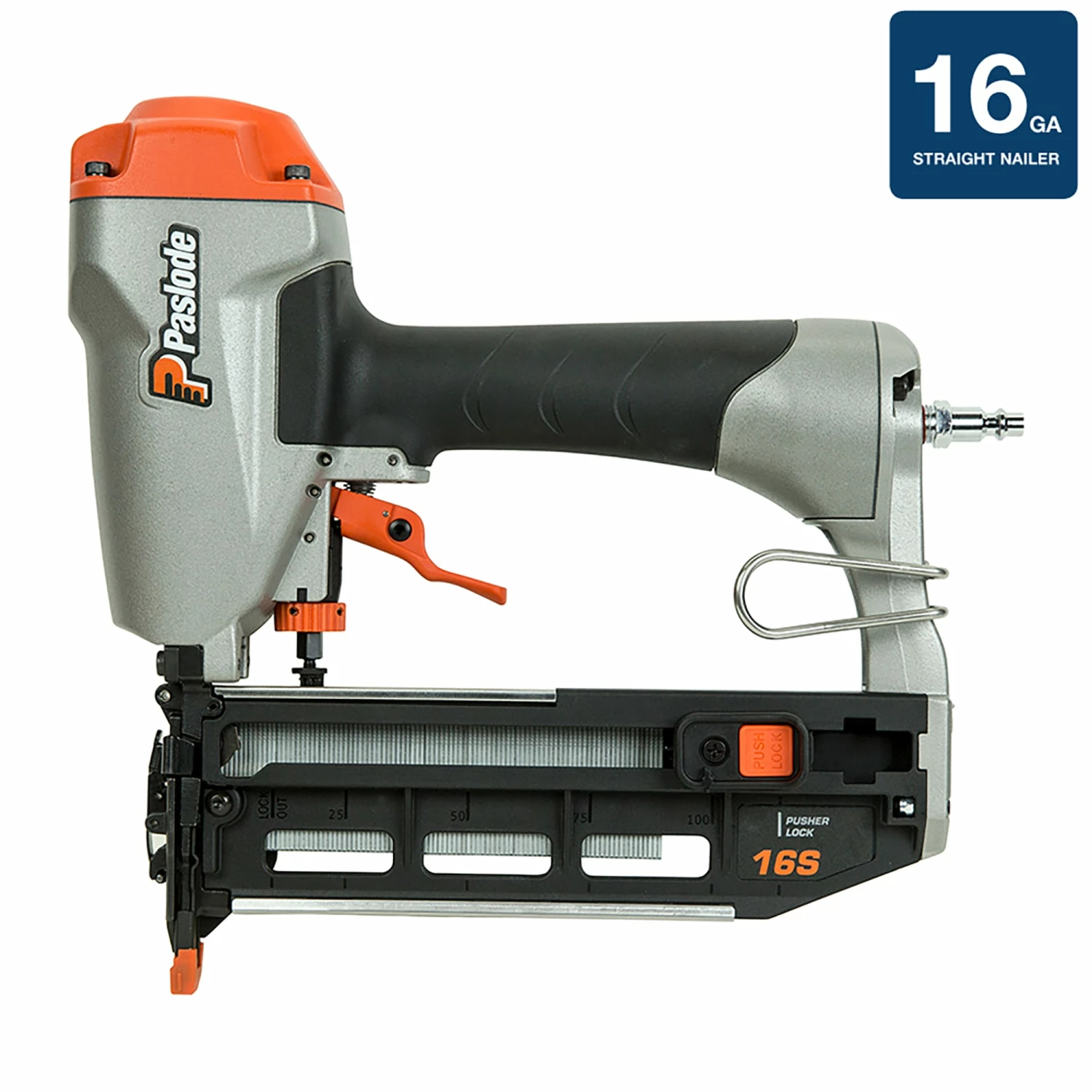 Paslode Nailers Pneumatic 16-Gauge Pneumatic Finish Nailer 1 Paslode Nailers Pneumatic 16-Gauge Pneumatic Finish Nailer