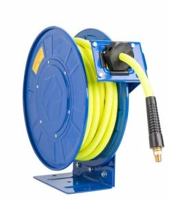 Kobalt Air Compressor Hoses 3/8-in 50-ft Poly Hybrid Air Hose with Retractable Hose Reel 9 Kobalt Air Compressor Hoses 3/8-in 50-ft Poly Hybrid Air Hose with Retractable Hose Reel -Craftsman Sales Shop 08617380