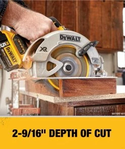 DEWALT Circular Saws XR 20-Volt Max 7-1/4-in Brushless Cordless Circular Saw 9 DEWALT Circular Saws XR 20-Volt Max 7-1/4-in Brushless Cordless Circular Saw -Craftsman Sales Shop 08684194