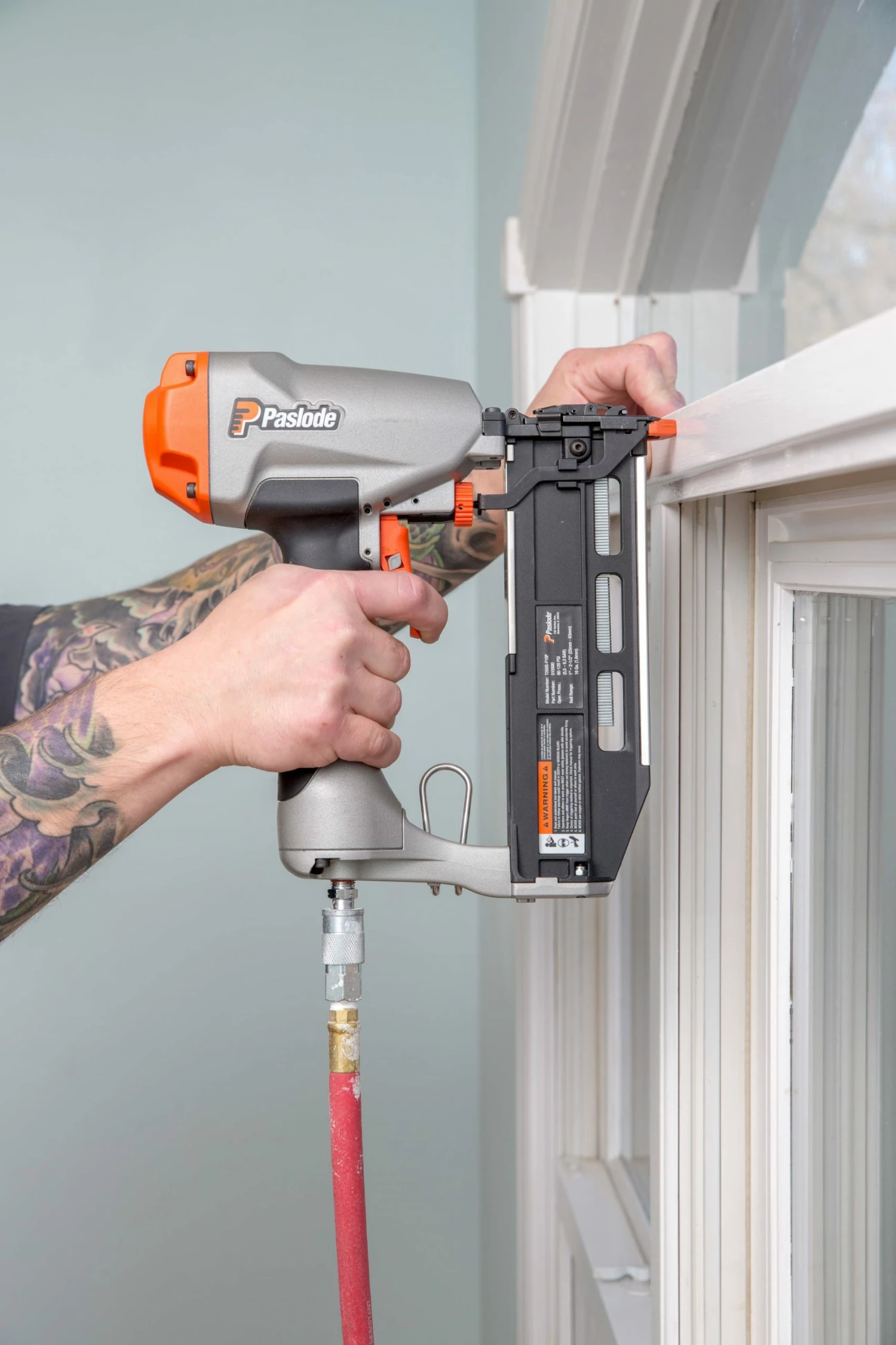 Paslode Nailers Pneumatic 16-Gauge Pneumatic Finish Nailer 2 Paslode Nailers Pneumatic 16-Gauge Pneumatic Finish Nailer - Image 2