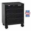 CRAFTSMAN Bottom Tool Cabinets 1000 Series 26.5-in W x 32.5-in H 4-Drawer Steel Rolling Tool Cabinet (Black)